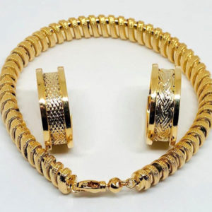Gold Bangles and Rings made by Coiling Gold Machine