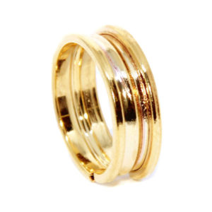 Gold Bangles and Rings made by Coiling Gold Machine