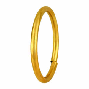 Gold Bangles and Rings made by Coiling Gold Machine