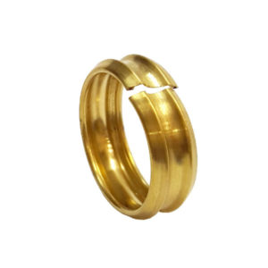 Gold Bangles and Rings made by Rolling Gold Machine