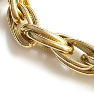 Gold Chains made by Roiling Gold Machine